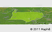 Physical Panoramic Map of Bigi Poika, satellite outside