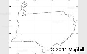 Blank Simple Map of Bigi Poika, cropped outside, no labels