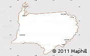Classic Style Simple Map of Bigi Poika, cropped outside