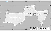 Gray Map of Para, single color outside