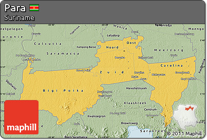 Savanna Style Map of Para