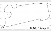 Blank Simple Map of Noord, no labels