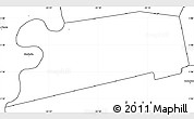 Blank Simple Map of Noord