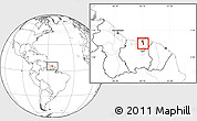 Blank Location Map of Oost
