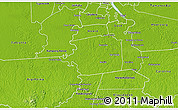 Physical 3D Map of Zuid