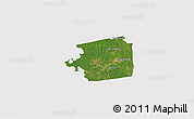 Satellite 3D Map of Zuid, cropped outside