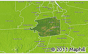 Satellite 3D Map of Zuid, physical outside