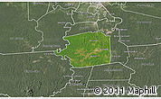 Satellite 3D Map of Zuid, semi-desaturated