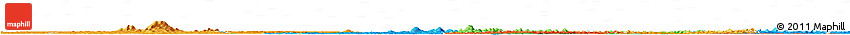 Satellite Horizon Map of Zuid, political outside