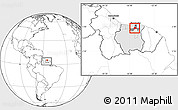 Blank Location Map of Zuid, highlighted country, highlighted parent region, within the entire country