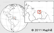 Blank Location Map of Zuid, highlighted parent region