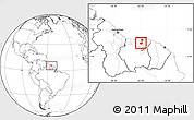Blank Location Map of Zuid