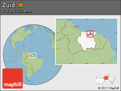 Savanna Style Location Map of Zuid, highlighted country, highlighted parent region, within the entire country