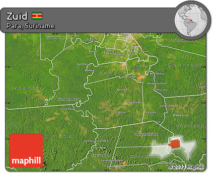 Satellite Map of Zuid