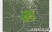 Satellite Map of Zuid, semi-desaturated
