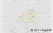 Shaded Relief Map of Zuid, lighten, desaturated