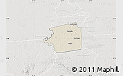 Shaded Relief Map of Zuid, lighten, semi-desaturated