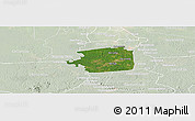Satellite Panoramic Map of Zuid, lighten