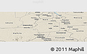 Shaded Relief Panoramic Map of Zuid