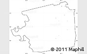 Blank Simple Map of Zuid, cropped outside, no labels