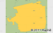 Savanna Style Simple Map of Zuid