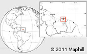 Blank Location Map of Centrum