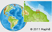 Physical Location Map of Centrum