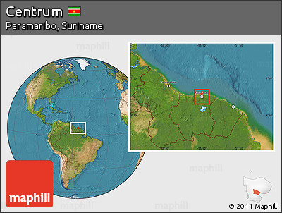 Satellite Location Map of Centrum