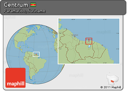 Savanna Style Location Map of Centrum