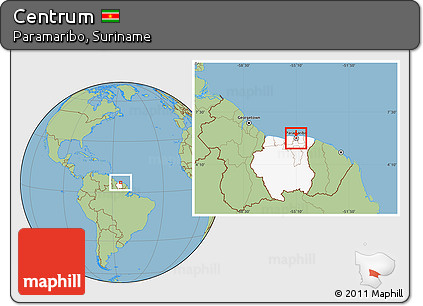 Savanna Style Location Map of Centrum, highlighted country