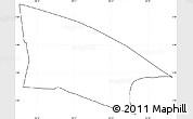 Blank Simple Map of Centrum, cropped outside, no labels