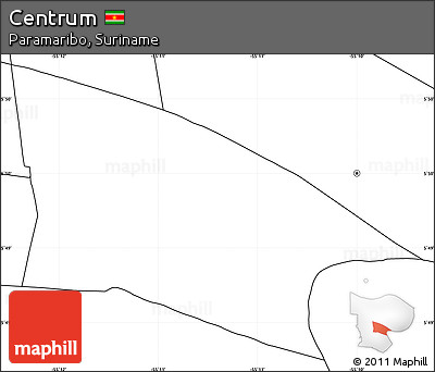 Blank Simple Map of Centrum, no labels