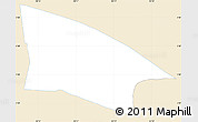 Classic Style Simple Map of Centrum, single color outside