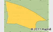 Savanna Style Simple Map of Centrum, cropped outside