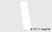 Silver Style Simple Map of Munder, cropped outside