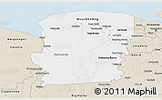 Classic Style 3D Map of Saramacca