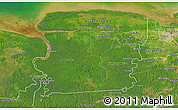 Satellite 3D Map of Saramacca