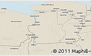 Shaded Relief 3D Map of Calcutta