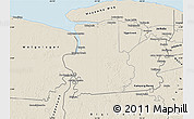 Shaded Relief Map of Calcutta