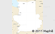 Classic Style Simple Map of Calcutta