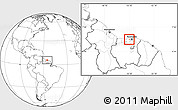 Blank Location Map of Groningen