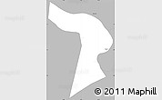 Gray Simple Map of Groningen