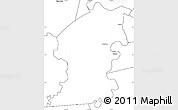 Blank Simple Map of Kampong Baroe