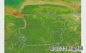 Satellite Map of Saramacca