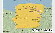 Savanna Style Map of Saramacca