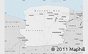 Silver Style Map of Saramacca