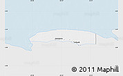 Silver Style Map of Wayambo Weg, single color outside