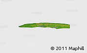 Satellite Panoramic Map of Wayambo Weg, cropped outside