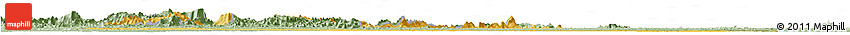 Savanna Style Horizon Map of Boven Suriname