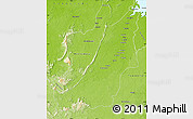 Physical Map of Boven Suriname